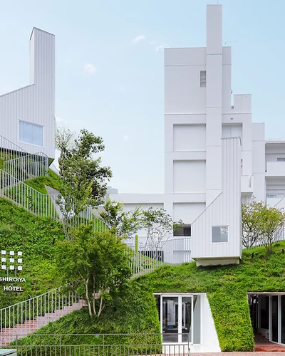 Khách sạn Shiroiya - ngọn đồi xanh thẳm giữa lòng thành phố bê tông mỏi mệt