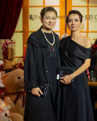 Thuý Hiền, Thuý Vinh cùng nhau xuất hiện tại Tuần lễ thời trang