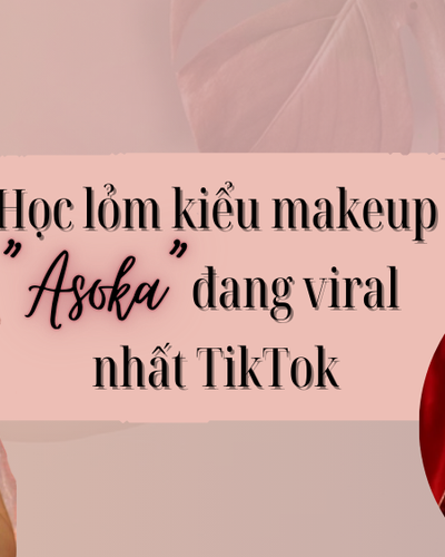 "Đu trend" kiểu trang điểm Asoka đang khá thịnh hành