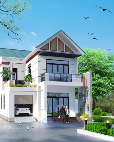 Nhà đẹp - Ngôi nhà được thiết kế đơn giản và mang hơi hướng sang trọng