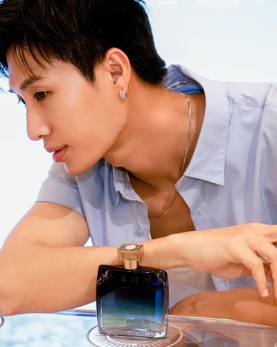 Mạc Trung Kiên, Hóa Trần, Bảo Luận mê mẩn Azzaro Chrome Parfums