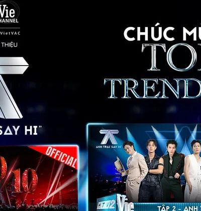 Anh Trai “Say Hi” chiễm chệ trên Top Trending Music