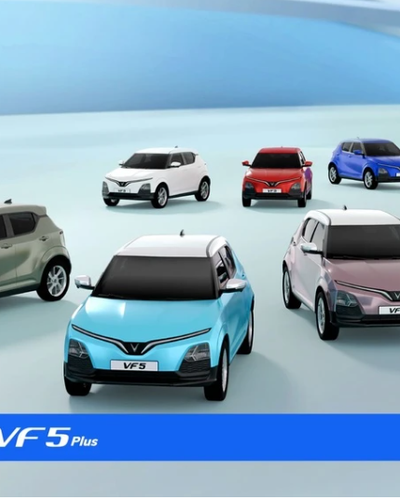VinFast bổ sung màu sắc ngoại thất cho VF 5 Plus
