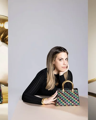 Mary Katrantzou và những chiếc túi xách diệu kỳ