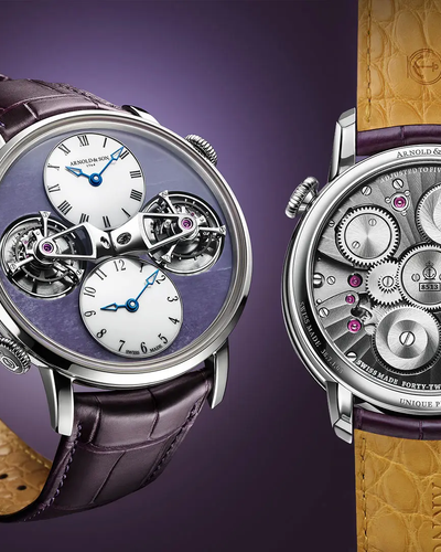 Arnold & Son ra mắt chiếc đồng hồ độc bản làm từ Đá mắt rồng