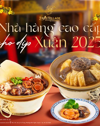 Bữa tiệc tất niên hoàn hảo tại nhà hàng Thai Village
