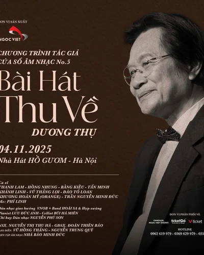 Dàn diva hòa giọng nghệ sĩ trẻ trong live concert “Dương Thụ - Bài hát Thu về”