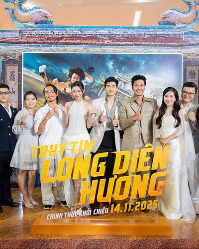 Ma Ran Đô, Trâm Anh, Diệu Nhi cùng dàn sao rạng rỡ trên thảm đỏ Truy Tìm Long Diên Hương