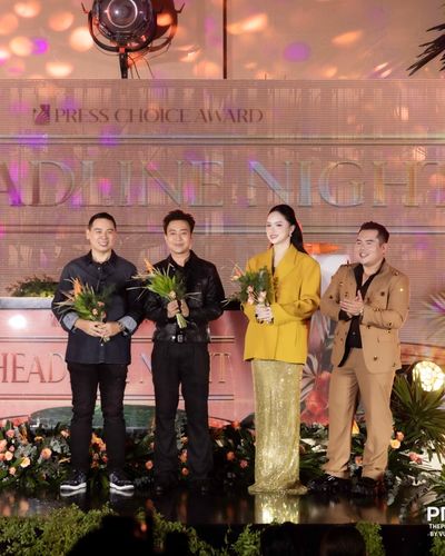 Hương Giang, Thúy Hiền, Mai Tuấn Anh và Khánh Loan hội ngộ tại PRESS CHOICE AWARDS 2026 – HEADLINE NIGHT