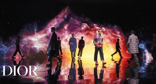 Dior Men's Winter 2021-2022: Thời trang lan tỏa sự lạc quan
