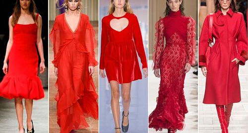 Màu "Đỏ" luôn thống trị sàn thời trang qua các mùa mốt