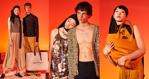 Salvatore Ferragamo mang "màu sắc Địa Trung Hải" cho BST mùa Xuân Hè 2022