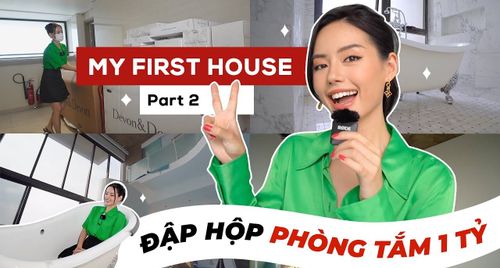 Cô em Trendy - Đập hộp nhà tắm 1 tỷ.