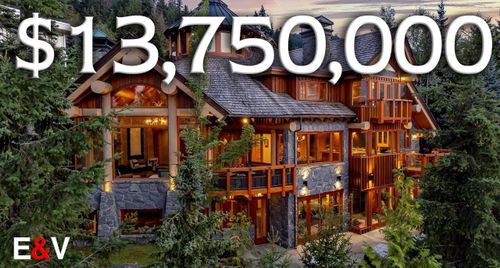 Bên trong nhà gỗ trượt tuyết Whistler Luxury 13,750,000  đô la.
