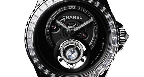 Chiếc đồng hồ Chanel - J12 Diamond Tourbillon Calibre 5 vẻ đẹp thẩm mỹ