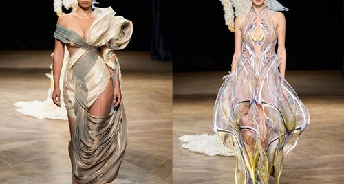 BST Haute Couture Thu Đông 2022 kiệt tác 3D từ Iris van Herpen