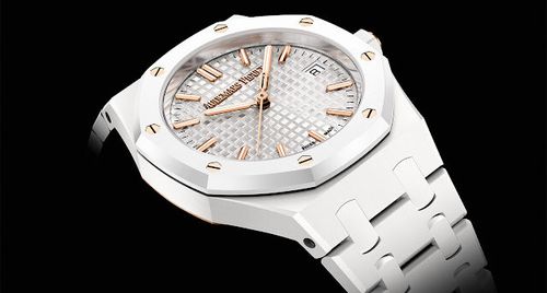 Ra mắt Audemars Piguet Royal Oak Selfwinding chất liệu ceramic trắng