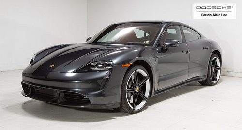 Porsche Taycan 2024 bản thể thao lộ diện với thiết kế như xe đua