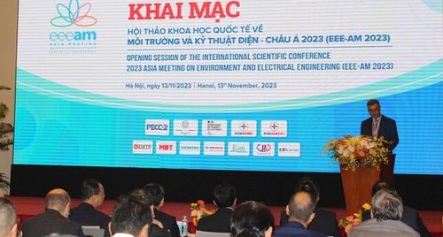 Khai mạc Hội thảo khoa học quốc tế về Môi trường và Kỹ thuật điện - Châu Á