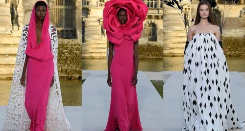Valentino Haute Couture Thu Đông 2023 - BST mang tên “Một tòa lâu đài”