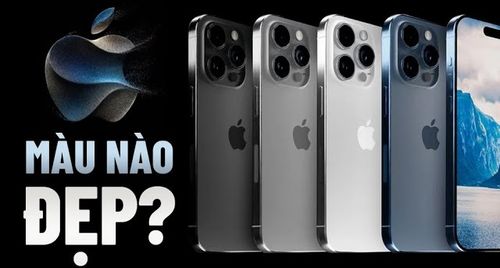 iPhone 15 lần đầu tiên xuất hiện: Đập hộp chiếc điện thoại cao cấp với nhiều phiên bản màu cực xịn