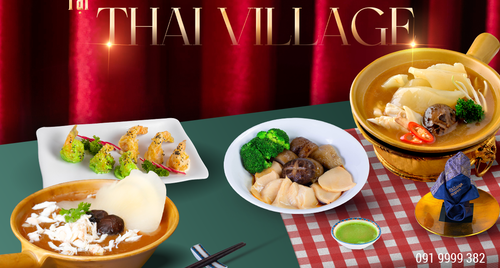 Ẩm thực cao cấp tại nhà hàng vi cá Thai Village