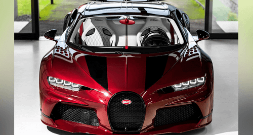 Bugatti Chiron Super Sport 'Red Dragon' tinh tế hoàn thiện bằng sợi Carbon màu đỏ