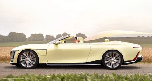 Cadillac Sollei Concept: Xe điện mui trần siêu sang, thanh lịch và công phu
