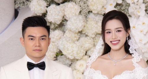 Tiệc cưới ở Hà Nội của Đỗ Thị Hà và Tổng giám đốc Tập đoàn Sơn Hải