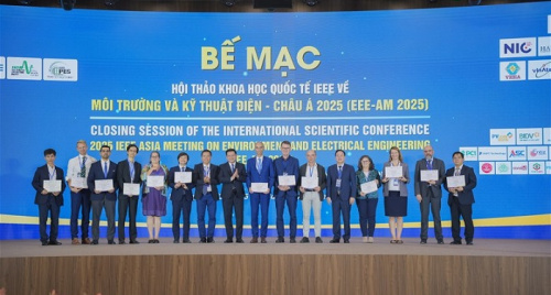 Hội thảo Khoa học Quốc tế EEE-AM 2025 đã khép lại thành công
