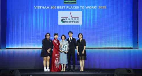 CHỌN CON NGƯỜI PHÙ HỢP, GREENFEED VÀO TOP NƠI LÀM VIỆC TỐT NHẤT VIỆT NAM 8 NĂM LIÊN TIẾP