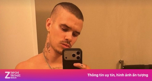 Con trai Beckham khoe body đầy hình xăm