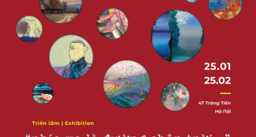 Exhibition of compact landscape painting “The Far Horizon”