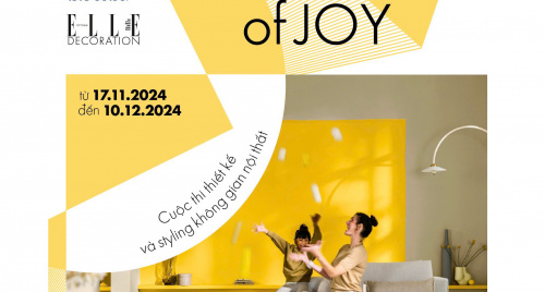 Khởi động dự án sáng tạo “Tuyên ngôn của niềm vui” cùng Dulux và ELLE Decoration