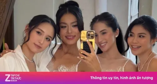 Dàn sao dự lễ cưới lần 2 của con gái tỷ phú Johnathan Hạnh Nguyễn