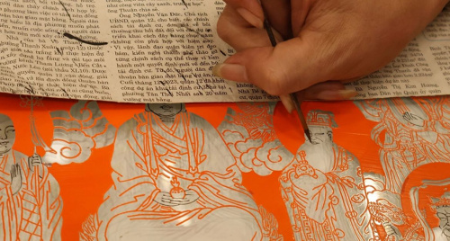 Trăm năm tranh kiếng Nam Bộ