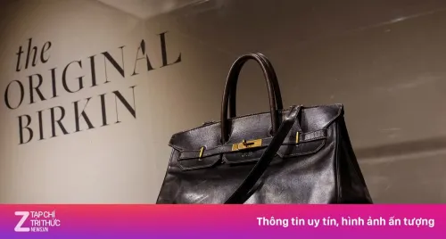 Túi Hermès Birkin đắt nhất lịch sử lần đầu lộ diện ở Nhật Bản