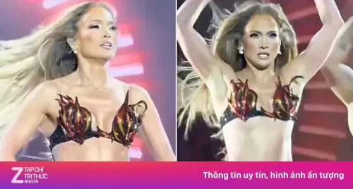 Vóc dáng Jennifer Lopez gây ngạc nhiên