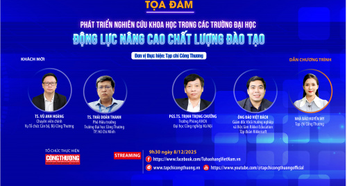 [Tọa đàm trực tuyến] “Phát triển nghiên cứu khoa học trong các trường đại học: Động lực nâng cao chất lượng đào tạo”