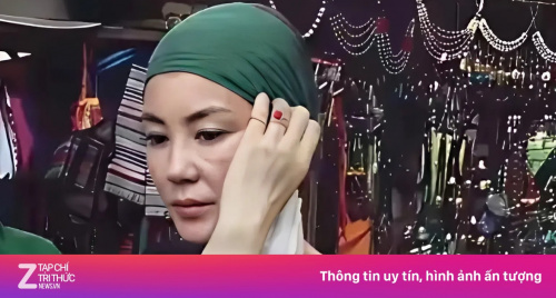 Vẻ ngoài hốc hác của Vương Phi