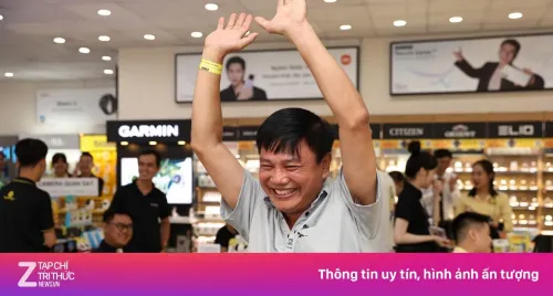Không khí náo nhiệt ở sự kiện giao hàng sớm Galaxy Z Fold7 và Z Flip7