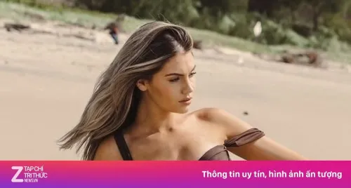 Hoa hậu Hoàn vũ Australia chụp hình bikini tại Hội An