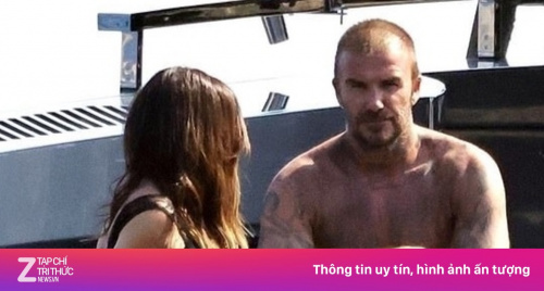 Vợ chồng David Beckham mặn nồng