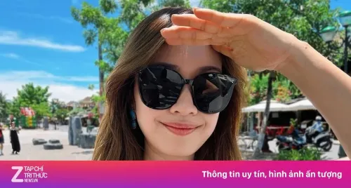 Á hậu Hong Kong Chu Thiên Tuyết du lịch Hội An