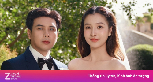 Ảnh cưới của Hồ Quang Hiếu và vợ cao 1,8 m