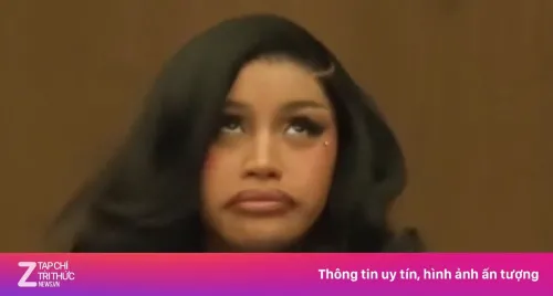 Loạt ảnh chế hài hước tại tòa xuất hiện trong album của Cardi B