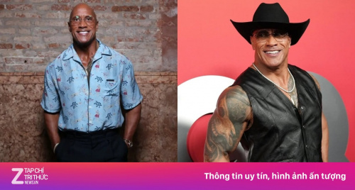 Ngoại hình khác lạ của The Rock