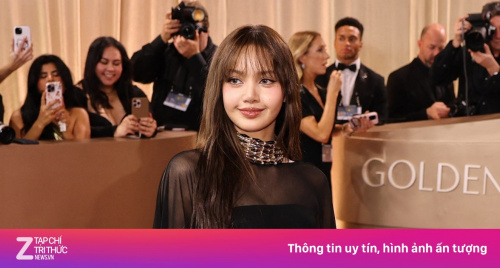 Váy khỏa thân phủ kín thảm đỏ Quả cầu Vàng 2026