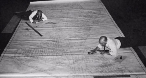 Bản vẽ kiến trúc trước và sau số hóa