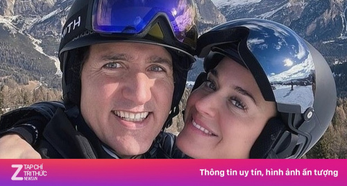 Cựu Thủ tướng Canada ở bên Katy Perry trong biệt thự mới